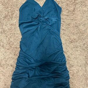 Lucy in the Sky Teal Mini Dress size M